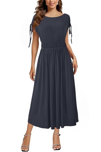 Sommerkleid damen rundhals - sommerkleid,