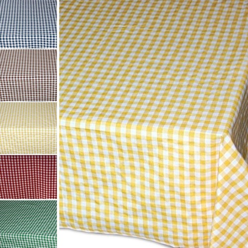 Tischdecke kariert groß - kariert,