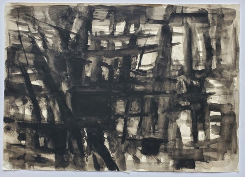 Gemälde aquarell tusche - aquarell,