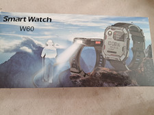 Blackview Smartwatch Herren Fitnessuhr mit Telefonfunktion W60-Schwarz NEU