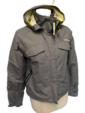 S!     Didriksons 36 Regen-Fahrrad-Jacke grau