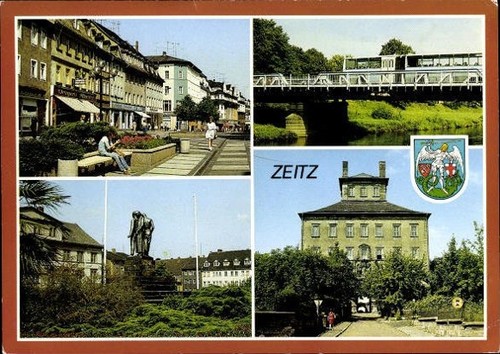 Alte ansichtskarten zeitz an - ansichtskarten,