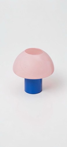 Cogumelo glaslampe rosa - cogumelo, blau