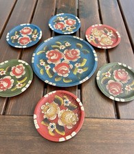 Vintage Glasuntersetzet Set