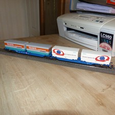 Doppel-Containertragwagen  DB  Roco  47102