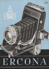 DDR Prospekt Kamera Ercona VEB