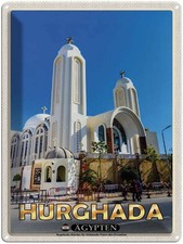 Blechschild 40x30 cm Hurghada