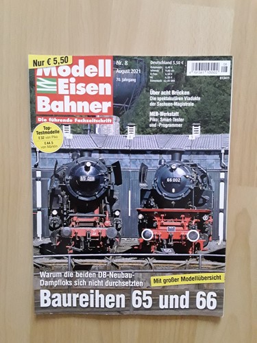 Modelleisenbahner 8 august - modelleisenbahner, nr.