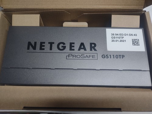 Netgear gs110tp poe switch - netgear,