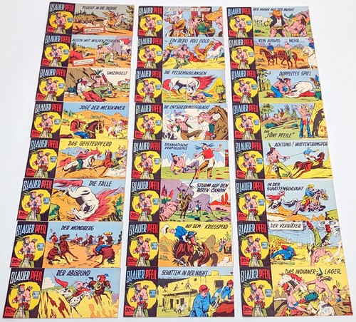 Blauer pfeil piccolo - pfeil, 1-24