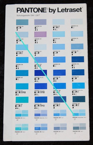 Pantone letraset älterer - pantone,