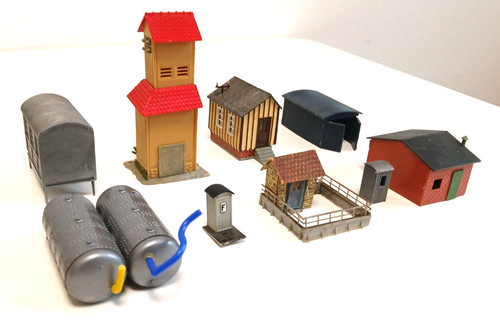 Konvolut trafohaus - h0,