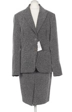 Madeleine Anzug Damen Kostüm Set Zweiteiler Gr. EU 19 Grau #joet18y