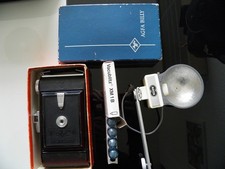 AGFA BILLY RETRO FOTOAPARAT MECHANISCH MIT ZUBEHÖR OVP ROLLFILM KLAPPBAR