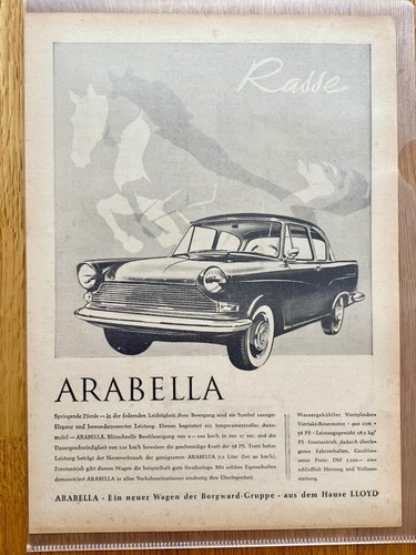Borgward arabella oldtimer - borgward,