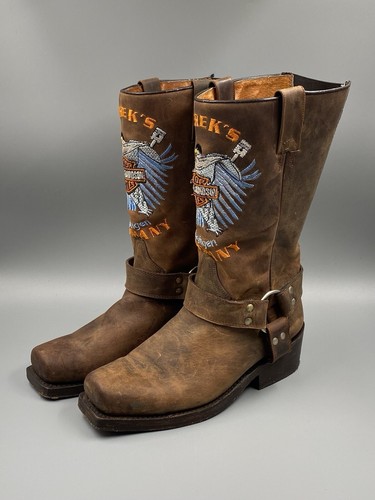 Buffalo biker boots - biker, leder