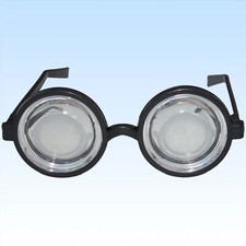 Doofi Brille Scherzartikel Doofibrille Nerd Brillen Unisex Komplettbrille
