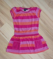 Schönes Frottee- Kleid, Strandkleid von Ej Sikke lej, Gr. 86 (-104/ 110), rosa,