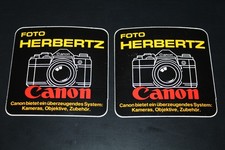 2 kleine alte Aufkleber