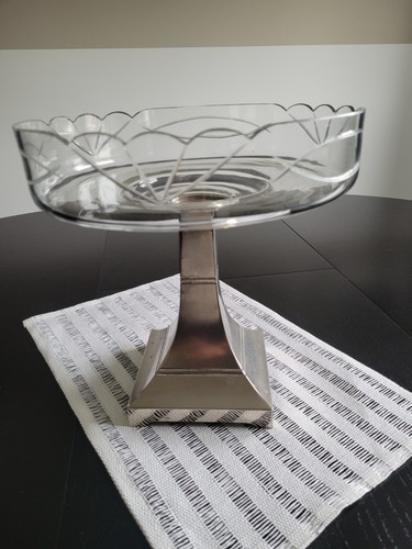 Glas schale tafelaufsatz - schale,