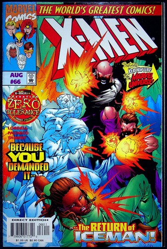 Men marvel - x-men, (1997)