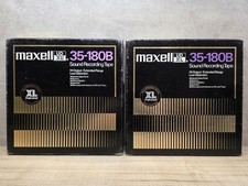 Maxell UD XL 35-180B - 2x Tonbänder (bespielt) 26,5 ALU Spulen im guten Zustand