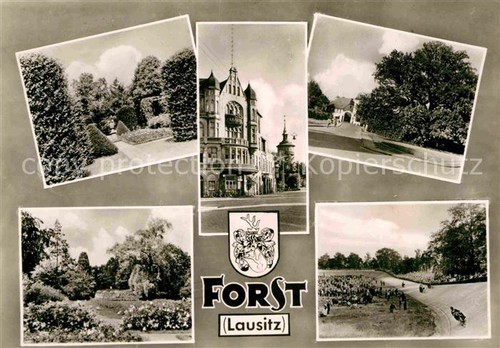 Forst lausitz teilansichten - forst,