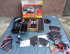 Carrera Profi Nürburgring Rennbahn vielen seltenen Bahnteilen Auto Teile , Trafo