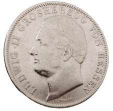 Hessen 1 Gulden 1840 Silber