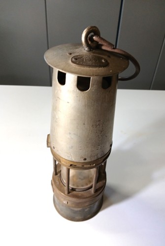 Alte franz grubenlampe 50er - grubenlampe,