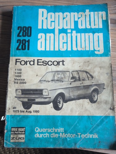 Ford escort reparaturanleitung - escort,