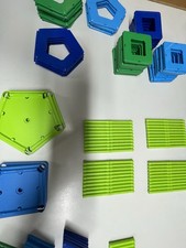 Geomag Konvolut, gebraucht Über 410 Teile