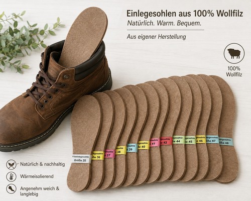 Filzeinlage filzsohle - filzeinlage,,