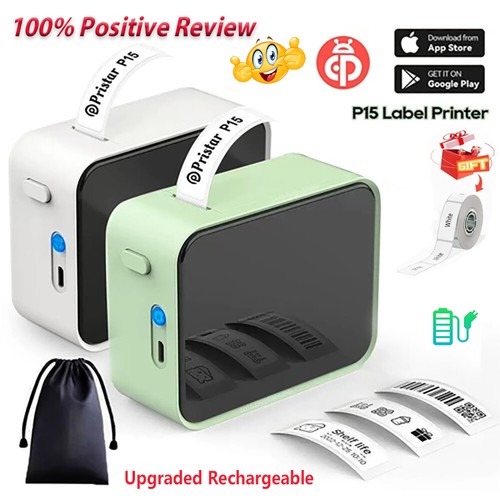 Bluetooth etikettendrucker p15 - bluetooth,