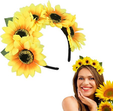 Haarband mit blumen haarreif - blumen,