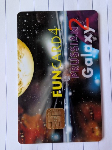 Smartcard purple fun - purple, galaxy