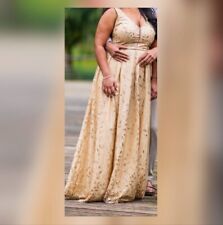 Hochzeit Verlobung Henna Abend Cocktail Standesamt Maxi Braut Abi  Kleid