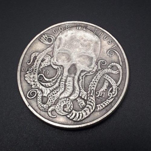 Edc coin münze cm kraken - 3,7,
