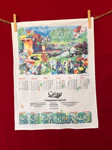 Geschirrtuch kalender 2011 - geschirrtuch,