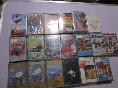 Stück musik cassetten - ,