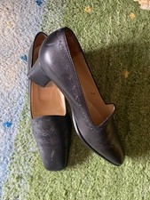 Dirndl & Bus Luxus Trachten Schuhe Pumps Leder Schwarz Gr 37 Np Gut 200 Euro ❤️