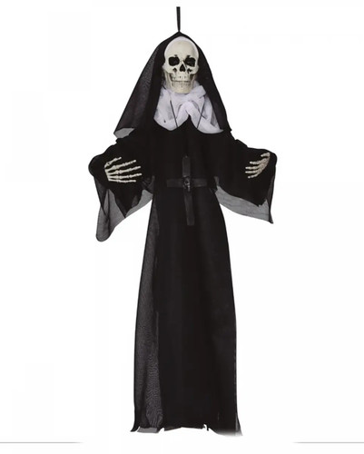 Nonne als skelett - als, hängefigur