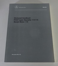 Werkstatthandbuch Mercedes Motor M115 in W115 /8 + W123 (200 + 230) Benziner
