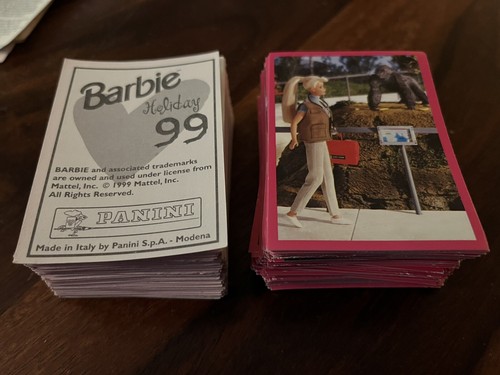 50x verschiedene panini barbie - panini,