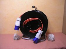 25M CEE Kabeltrommel  Signalfarbe Rot 250V Camping Wohnwagen Wohnmobil Boot IP44