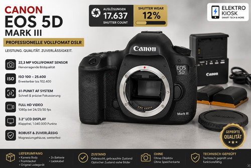 Canon eos mark iii dslr - 5d,