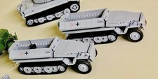 Cobi 2442 Deutsche Halbkette Sd.Kfz. 251 Hanomag WWII 400 Bauteile/2 Figuren OVP