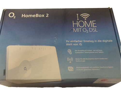 Homebox dsl wlan router - o2, 2