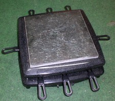 Steba Raclette mit Steinplatte, Naturstein, Granit, RC 3 für 8 Personen,