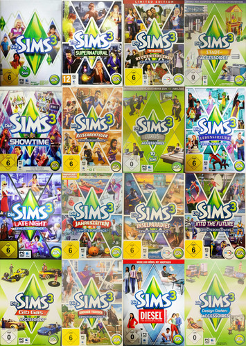 Die sims auswahl aus - die,